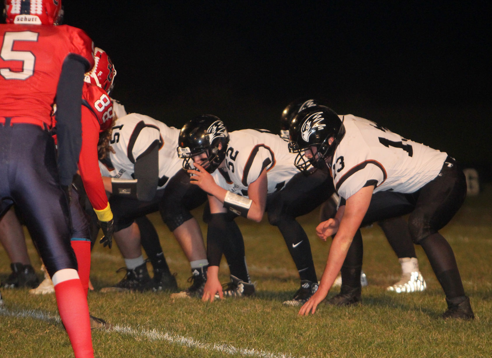 Bloomer football at Spencer/Columbus 10-26-18